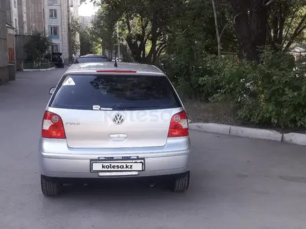 Volkswagen Polo 2004 года за 2 900 000 тг. в Караганда – фото 3