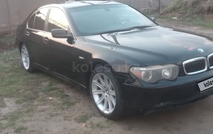 BMW 745 2002 года за 4 000 000 тг. в Алматы