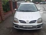 Nissan Almera Tino 2001 годаүшін1 950 000 тг. в Алматы – фото 3
