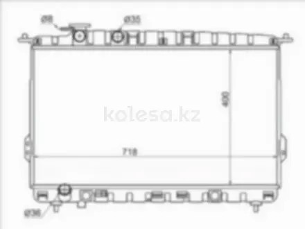 Радиатор за 23 400 тг. в Шымкент