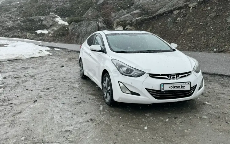 Hyundai Elantra 2014 годаүшін6 400 000 тг. в Алматы