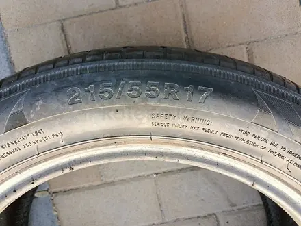 Шины 215/55 R17 — "Triangle Sportex TSH11 TH201" (Китай), летние. за 28 000 тг. в Астана – фото 8