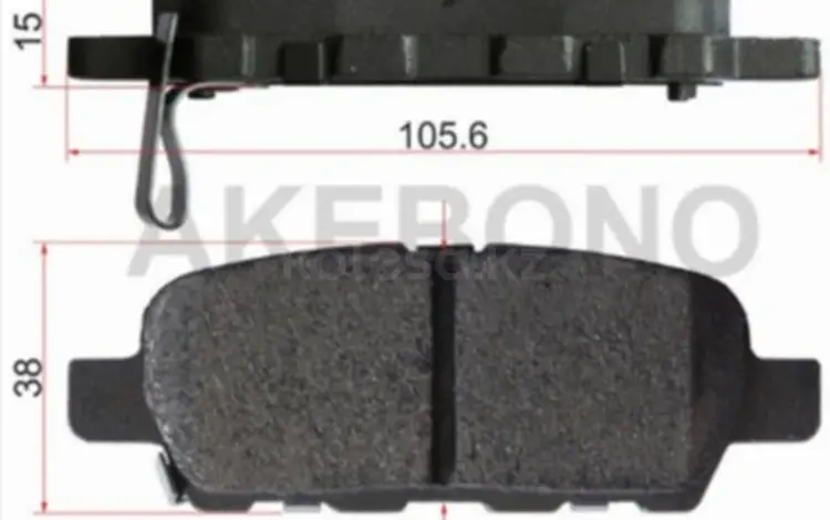 Колодки тормозные задние за 13 900 тг. в Шымкент