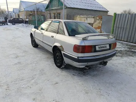 Audi 80 1991 года за 1 150 000 тг. в Костанай – фото 2