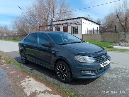 Volkswagen Polo 2018 года за 6 400 000 тг. в Шымкент – фото 2