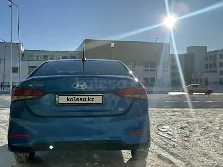 Hyundai Accent 2018 года за 6 700 000 тг. в Астана – фото 6