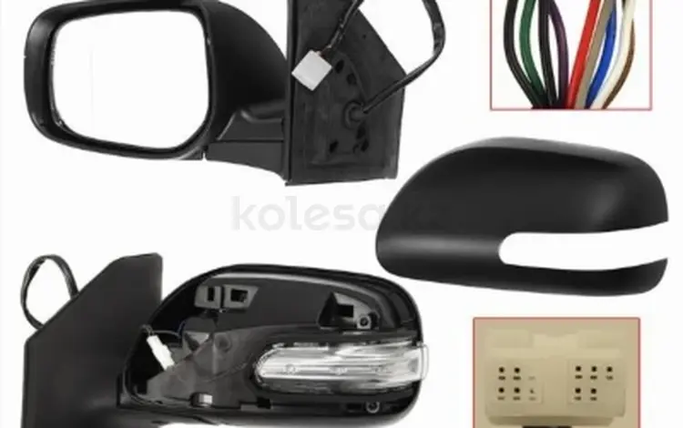 Зеркало TOYOTA AVENSIS 06- LH складное, обогрев, поворот, 9конт за 54 200 тг. в Павлодар
