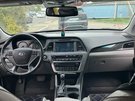 Hyundai Sonata 2016 года за 7 500 000 тг. в Алматы – фото 9