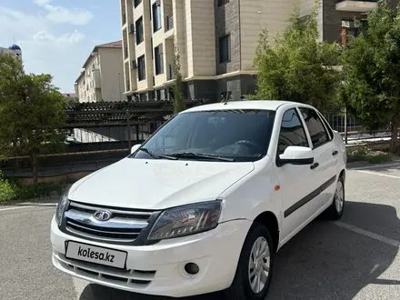ВАЗ (Lada) Granta 2190 2014 года за 1 550 000 тг. в Шымкент – фото 2