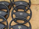 Руль дерево Toyota за 40 000 тг. в Алматы – фото 2