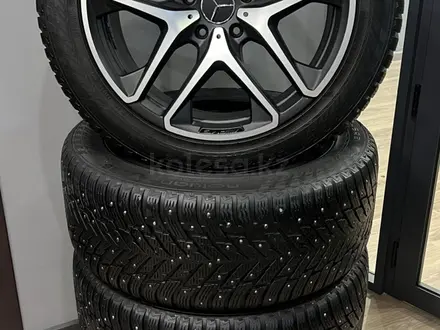 Оригинальные диски R21 на гелен + шипы Nokian 285/45 R21 за 3 075 тг. в Алматы – фото 2