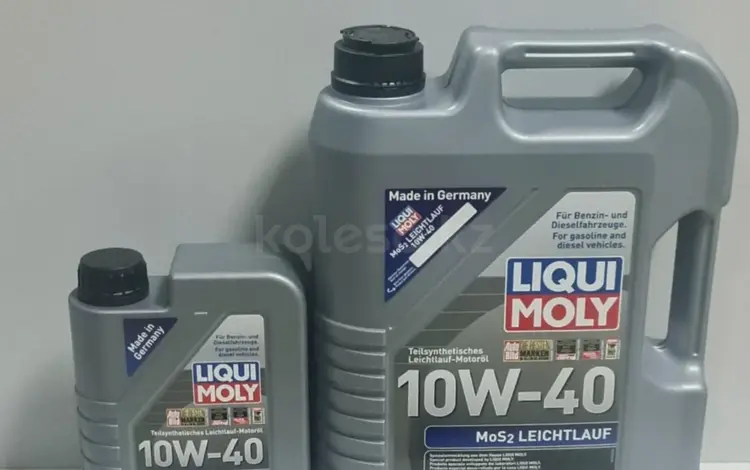 Моторное масло Liqui Moly с молибденом MOS2 LEICHTLAUF 10W-40.10W40үшін24 500 тг. в Астана
