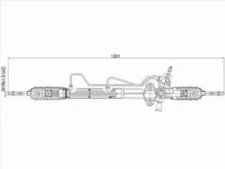 Рейка рулевая за 74 700 тг. в Астана