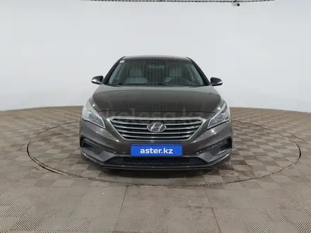 Hyundai Sonata 2015 года за 5 120 000 тг. в Шымкент – фото 2