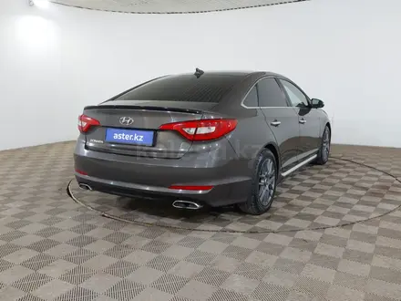 Hyundai Sonata 2015 года за 5 120 000 тг. в Шымкент – фото 5