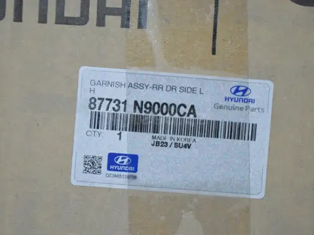 Накладка двери задняя правая Hyundai Tucson за 15 000 тг. в Караганда – фото 3