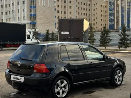 Volkswagen Golf 1999 года за 2 100 000 тг. в Астана – фото 2