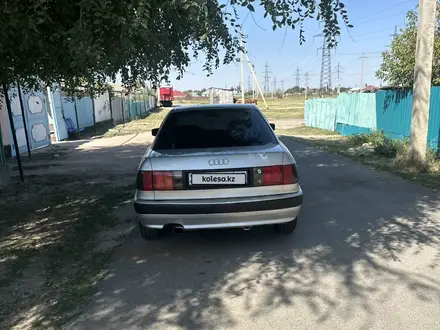 Audi 80 1992 года за 1 250 000 тг. в Тараз – фото 4