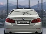 BMW 535 2012 года за 11 800 000 тг. в Алматы – фото 3