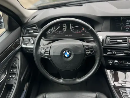 BMW 528 2012 года за 8 100 000 тг. в Алматы – фото 11