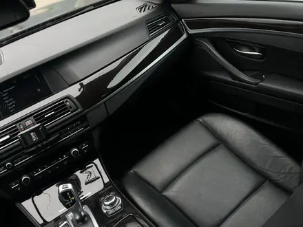 BMW 528 2012 года за 8 100 000 тг. в Алматы – фото 12
