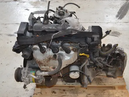 Двигатель opel astra f, g 1, 6 за 99 000 тг. в Шымкент