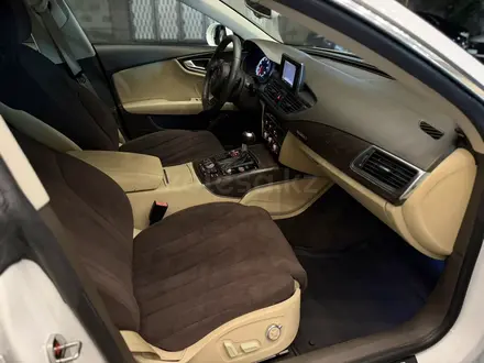 Audi A7 2012 года за 17 000 000 тг. в Алматы – фото 11