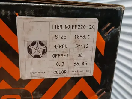 Одноразармерные диски на BMW R21 5 112 BP за 450 000 тг. в Актобе – фото 10