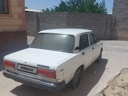 ВАЗ (Lada) 2107 2006 года за 900 000 тг. в Туркестан – фото 4