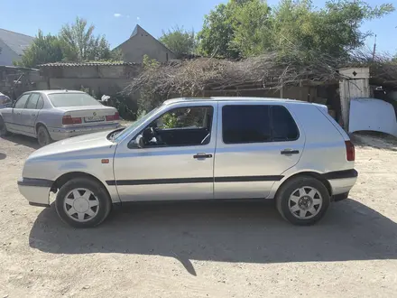 Volkswagen Golf 1992 года за 1 300 000 тг. в Тараз – фото 7