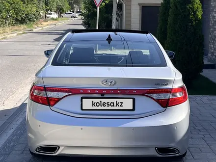 Hyundai Grandeur 2014 года за 9 200 000 тг. в Шымкент – фото 4