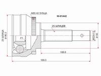 Шрус наружный за 10 350 тг. в Астана