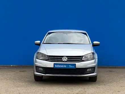 Volkswagen Polo 2017 года за 6 410 000 тг. в Алматы – фото 2