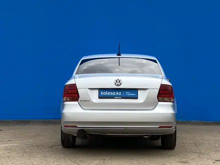 Volkswagen Polo 2017 года за 6 410 000 тг. в Алматы – фото 4