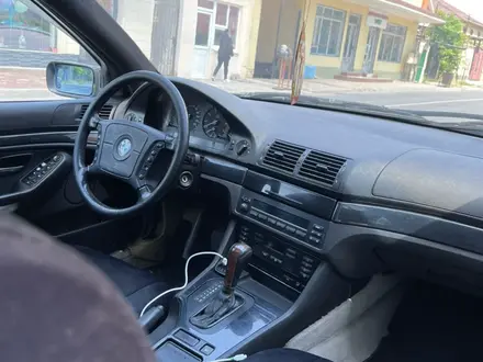 BMW 525 1998 года за 2 800 000 тг. в Шымкент – фото 6