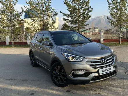 Hyundai Santa Fe 2016 года за 12 550 000 тг. в Алматы – фото 2