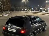 Volkswagen Golf 1993 годаүшін1 150 000 тг. в Тараз – фото 4