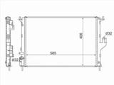 Радиатор Двигателя за 16 600 тг. в Шымкент