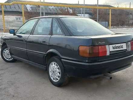 Audi 80 1991 года за 1 100 000 тг. в Костанай – фото 7