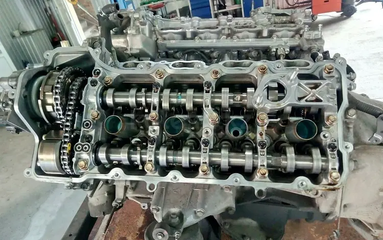 Мотор (ДВС) 1mz-fe 3.0л Двигатель Toyota Highlander за 549 990 тг. в Алматы