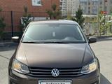 Volkswagen Polo 2015 года за 5 600 000 тг. в Астана – фото 2