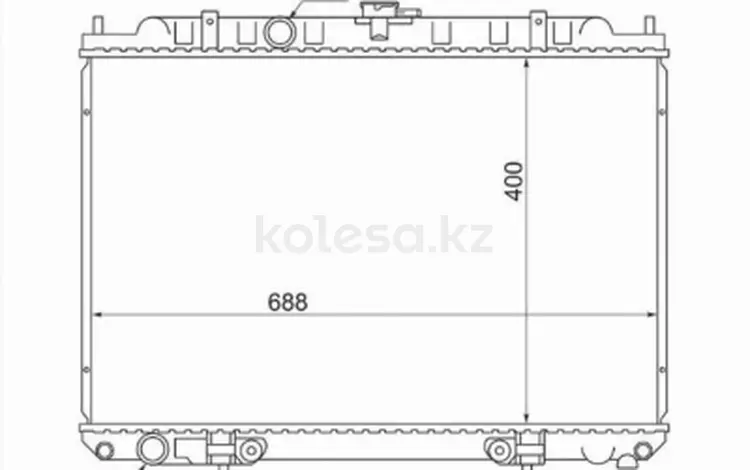 Радиатор охлаждения двигателяfor4 510 тг. в Караганда