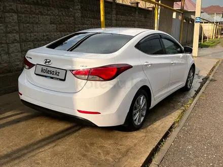 Hyundai Elantra 2014 года за 7 200 000 тг. в Алматы – фото 4