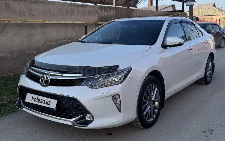 Toyota Camry 2017 годаүшін14 600 000 тг. в Шымкент