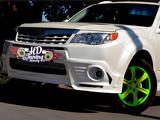 Губа Custom на передний бампер Subaru Forester SH за 55 000 тг. в Алматы