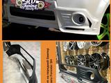 Губа Custom на передний бампер Subaru Forester SH за 55 000 тг. в Алматы – фото 4