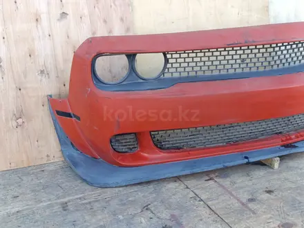 Бампер передний SRT8 Hellcat Реплика Dodge Challanger Додж Челленджер за 160 000 тг. в Караганда – фото 2