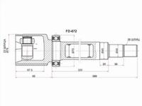 Шрус внутренний, граната внутреняя за 22 600 тг. в Шымкент