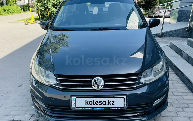 Volkswagen Polo 2018 года за 5 800 000 тг. в Алматы