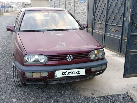 Volkswagen Golf 1993 года за 900 000 тг. в Шымкент – фото 2